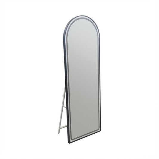 Free Standing LED Mirror Black