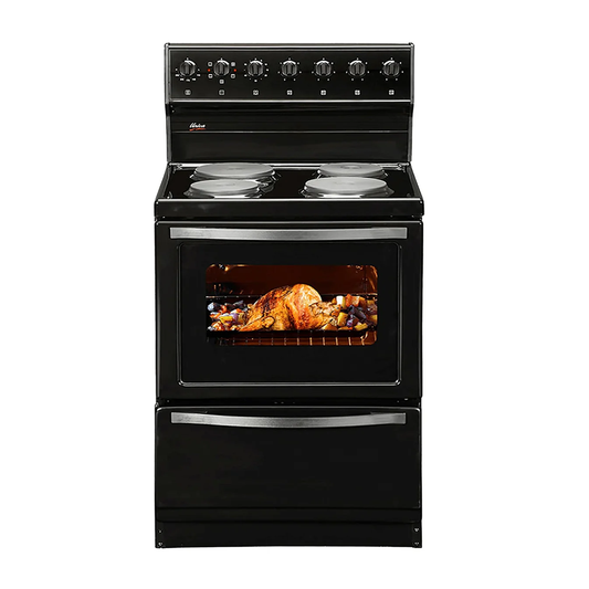 Univa 4 Plate Stove Black