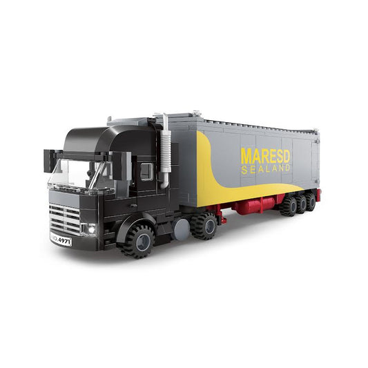 Wange Container Truck 352 Piece Building Block Set