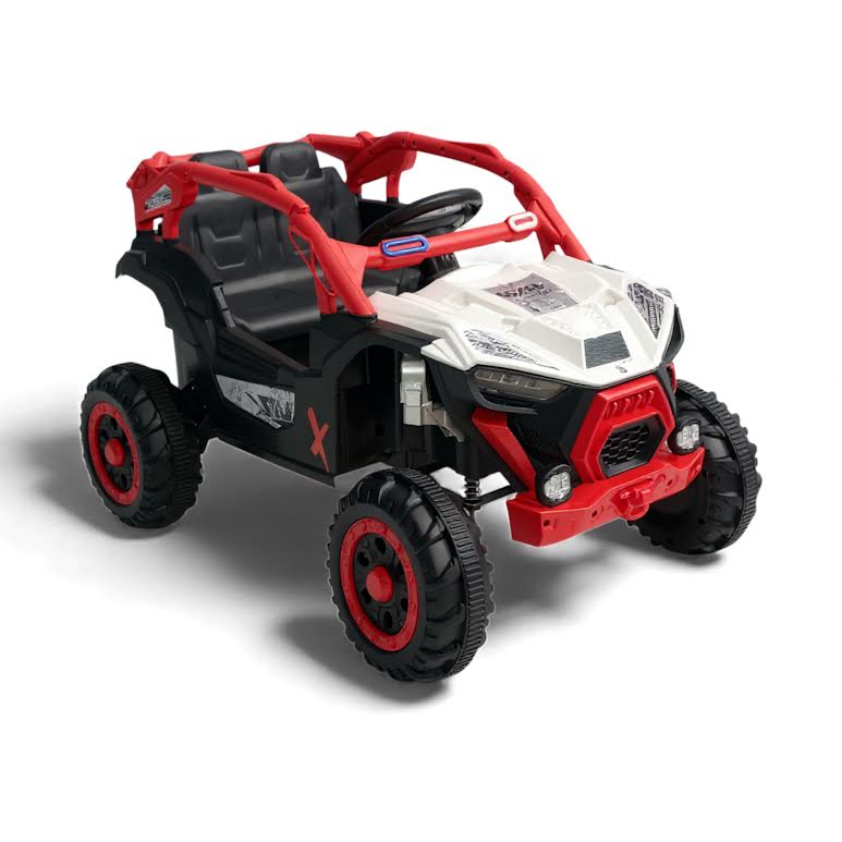 2 Seater Kids Ride On Multicoloured