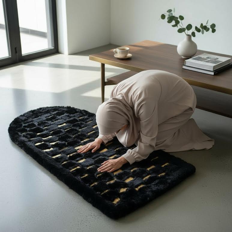 Musalallah Musallah Prayer Mat Black – The Culinarium