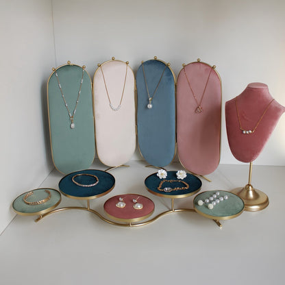 Antalya Platform Jewellery Organiser Gold
