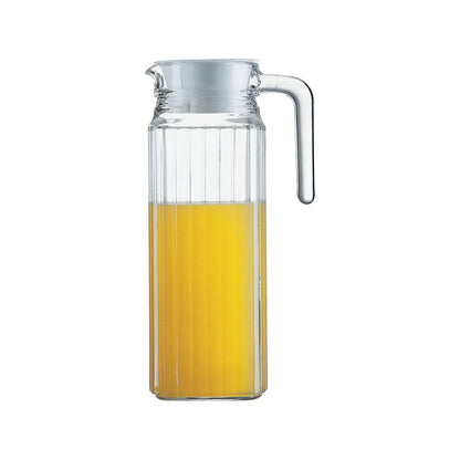 Luminarc Quadro 1.3Lt Jug with Lid Clear