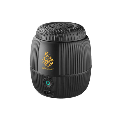 Mini Rechargeable Incense Burner Black