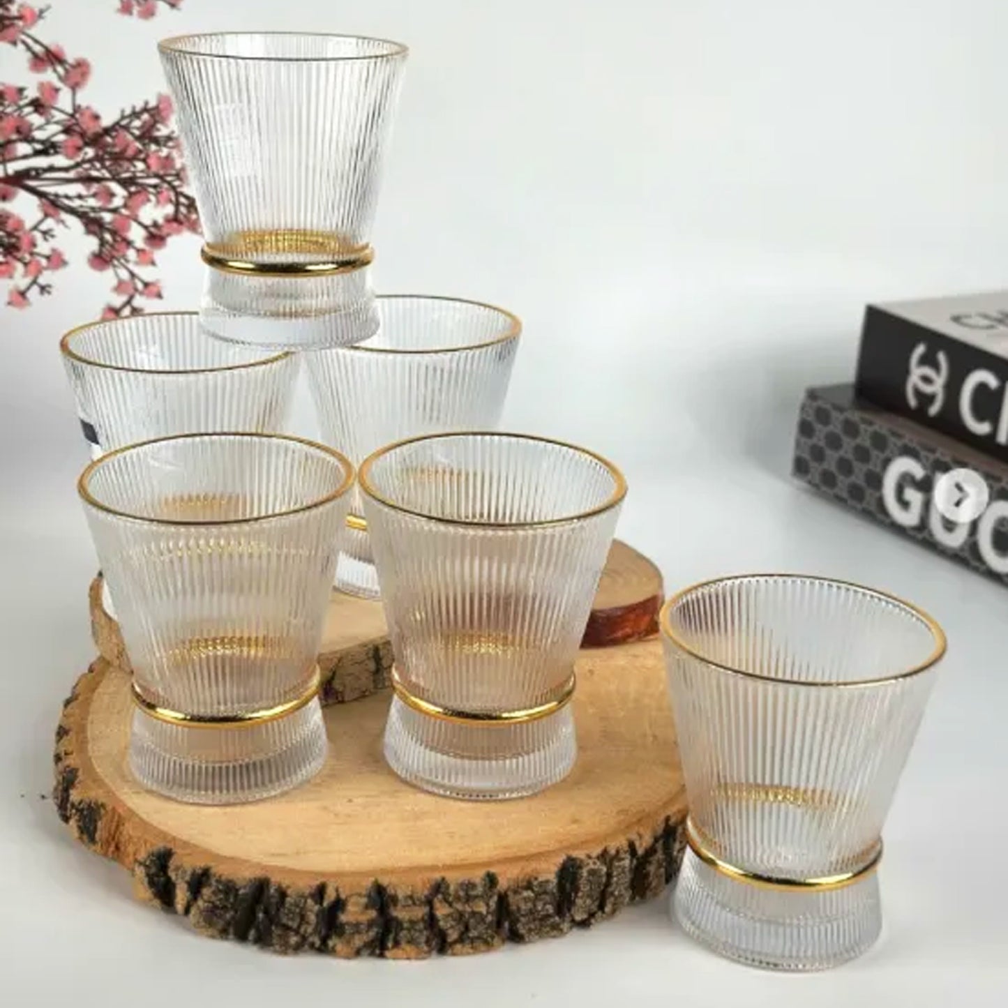 6 Piece Tumbler Set Clear