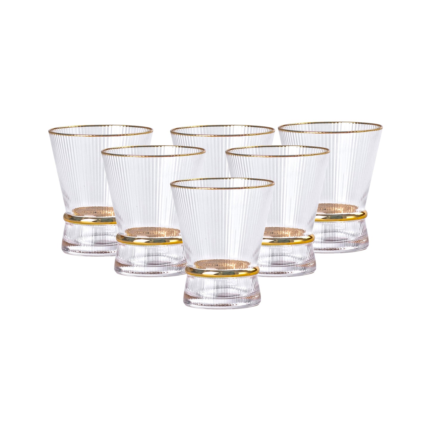 6 Piece Tumbler Set Clear