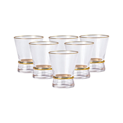 6 Piece Tumbler Set Clear