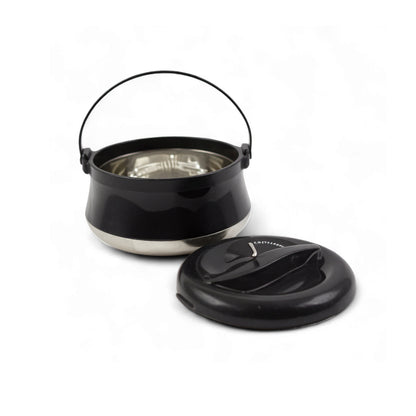 4 Piece Hot Pot Set Black