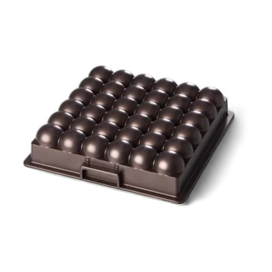 Leydi Square Bubble Cake Mould Brown