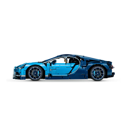 Car Building Block Set Blue
