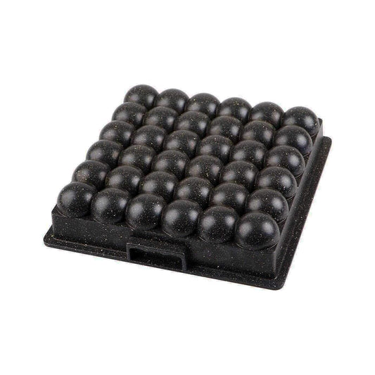 Leydi Square Bubble Cake Mould Black