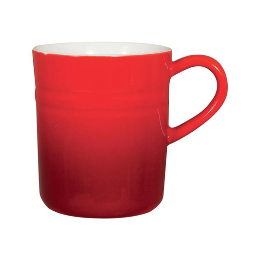 Kitchen Life 5 Piece 475ml Ceramic Mug - Red