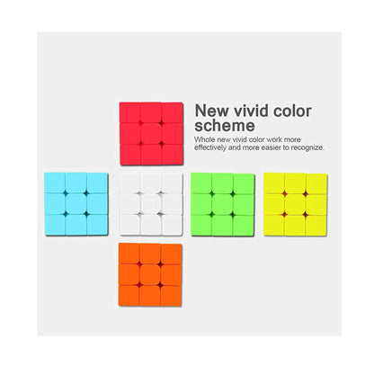 Solvable Cube Ottoman Multicoloured