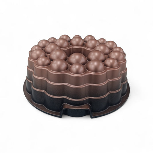 Leydi Round Bubble Cake Mould Rose Gold