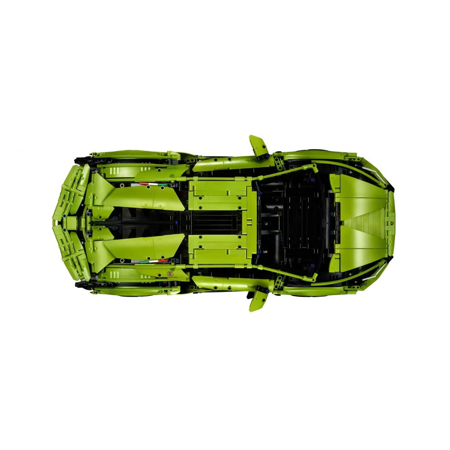 Car 3696 Piece Building Block Set Green