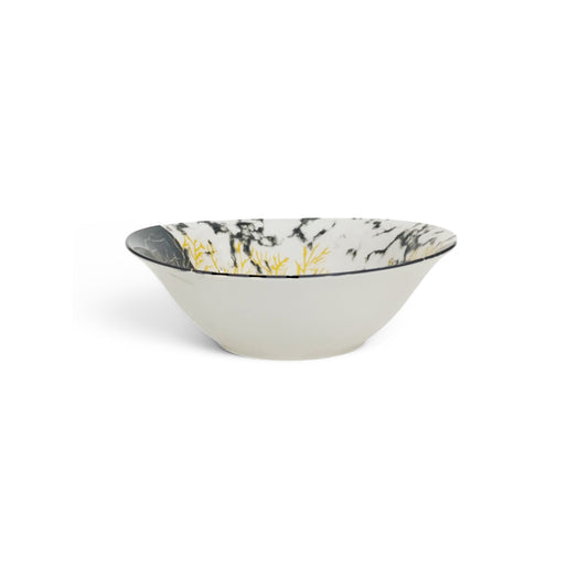 Kitchen Life 16cm Ceramic Dessert Bowl White