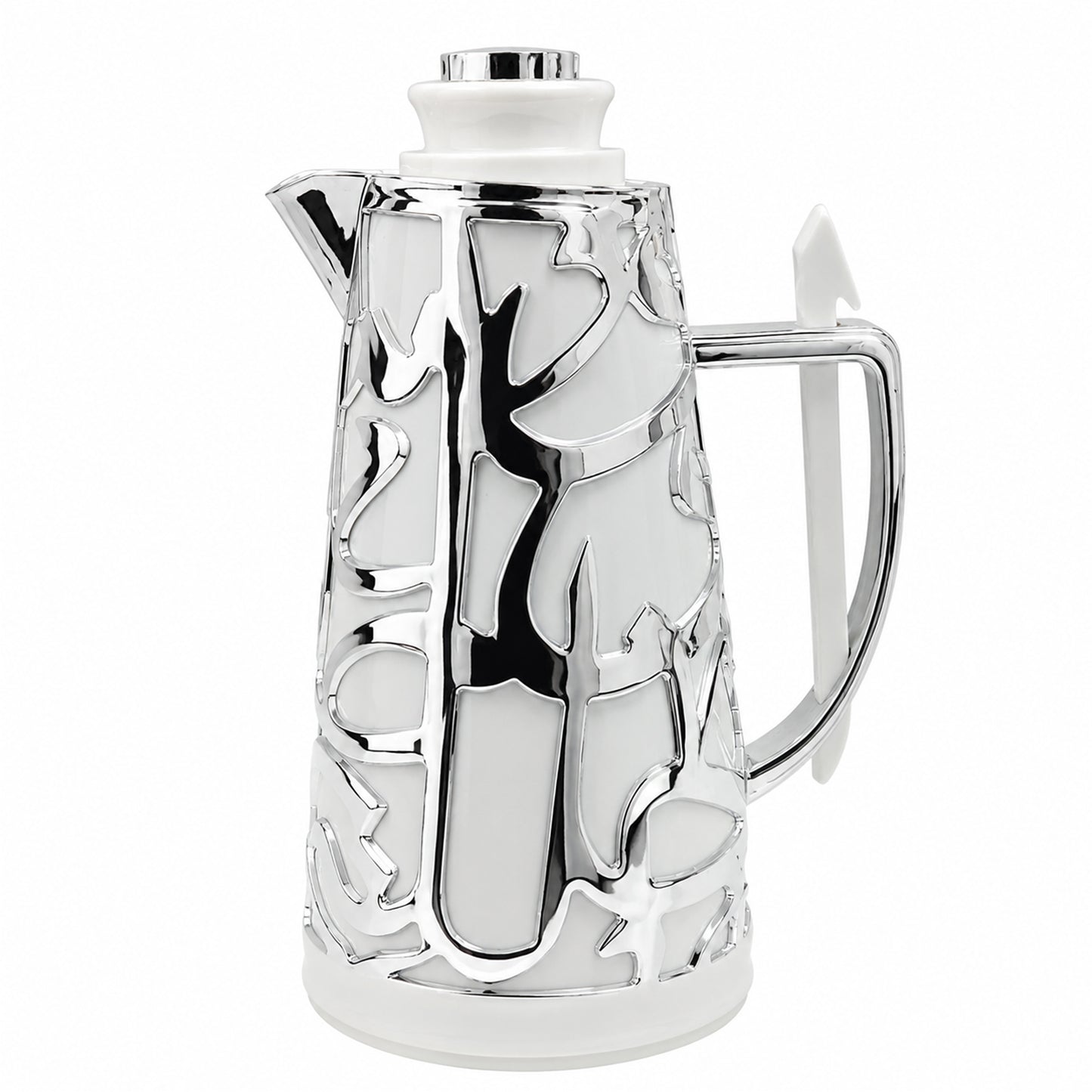 Arabic Flask Grey & Silver