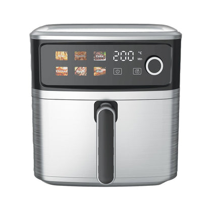 Milex Smart 8L Air Fryer Silver