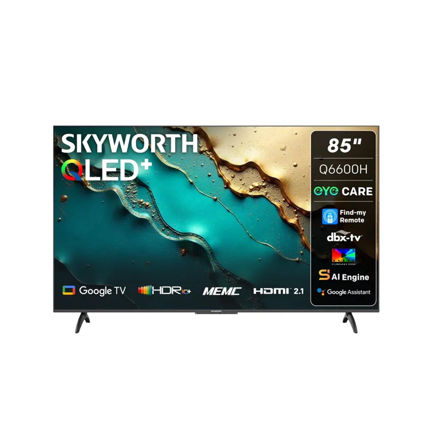 Skyworth 85 inch QLED Google TV 85Q6600H