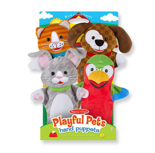 Melissa & Doug Playful Pets Hand Puppets