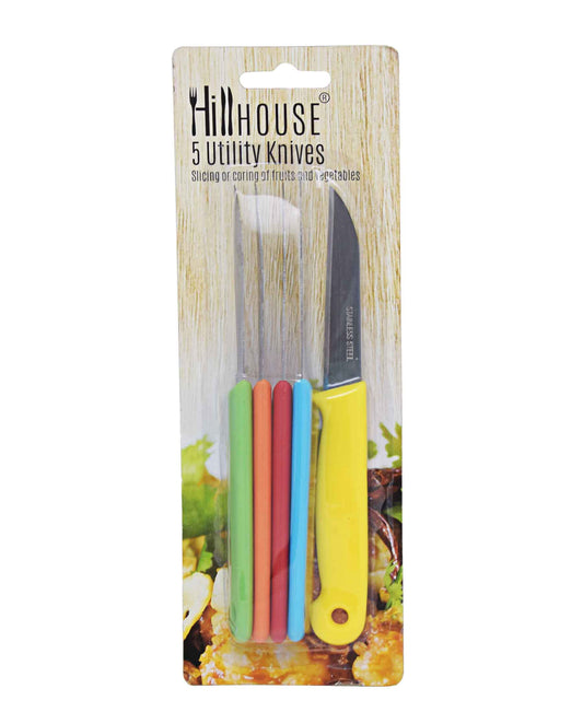 Hillhouse 5 Piece Utility Knife - Assorted