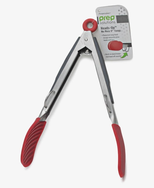 Silicone Tongs - Red
