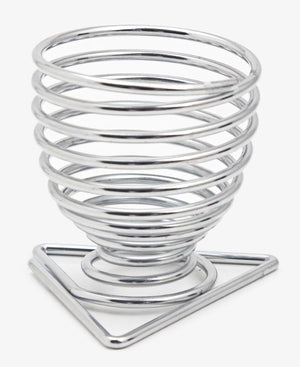 Progressive Spiral Egg Cup - Silver