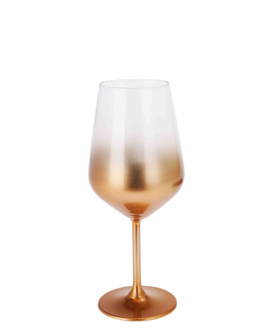 Kitchen Life 490ml Wine Glass - Gold