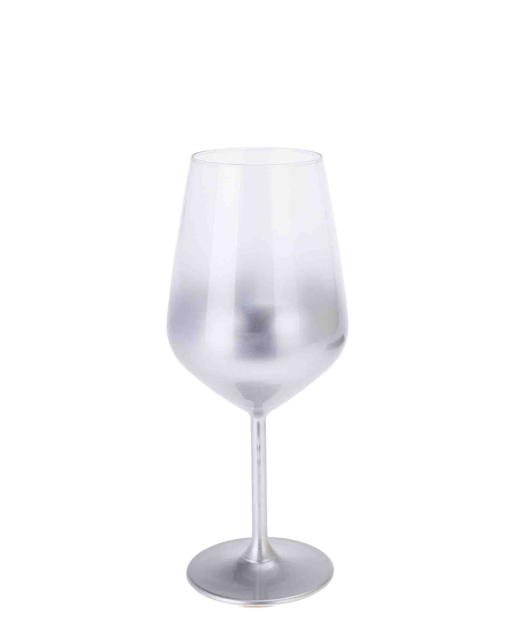 Kitchen Life 490ml Wine Glass - Silver