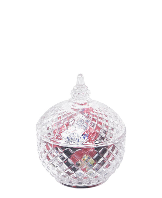 Kitchen Life Glass Candy Jar - Clear
