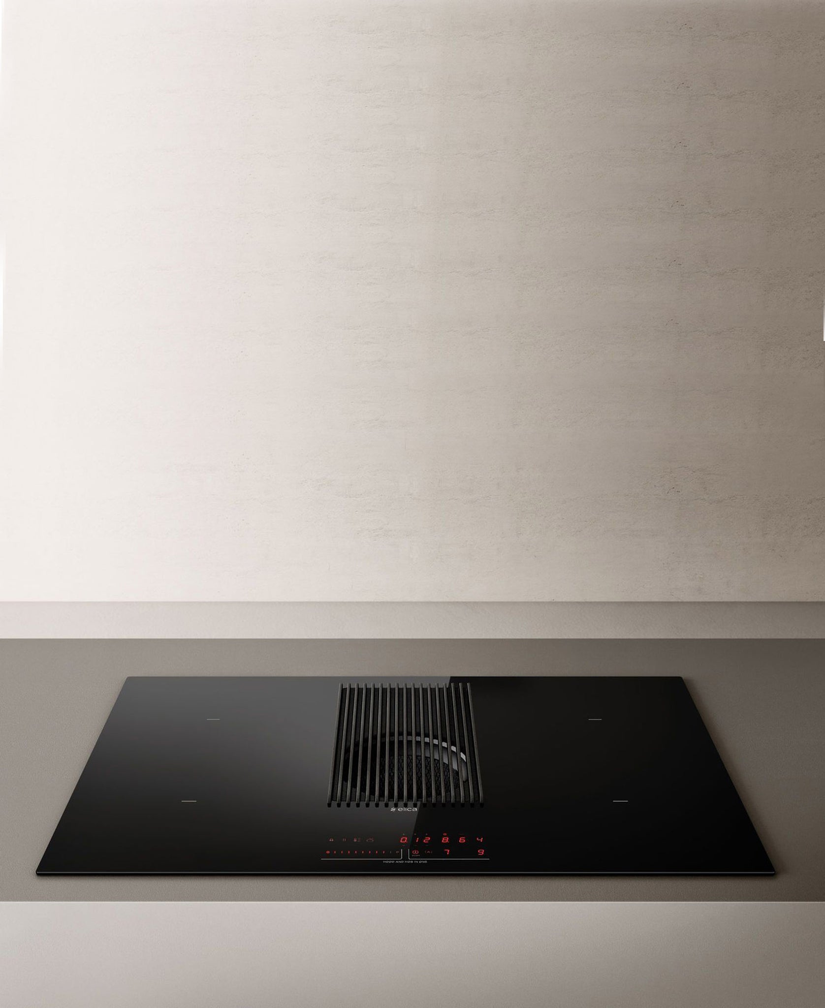 ELICA 90CM HOB WITH DOWNDRAFT EXTRACTOR The Culinarium