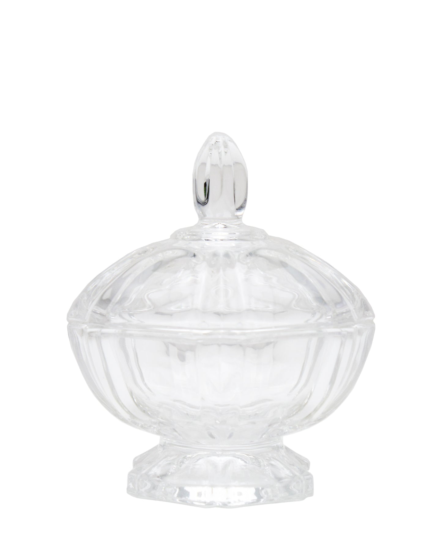 Urban Decor Bordeaux Trinket Jar - Clear