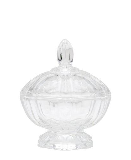 Urban Decor Bordeaux Trinket Jar - Clear