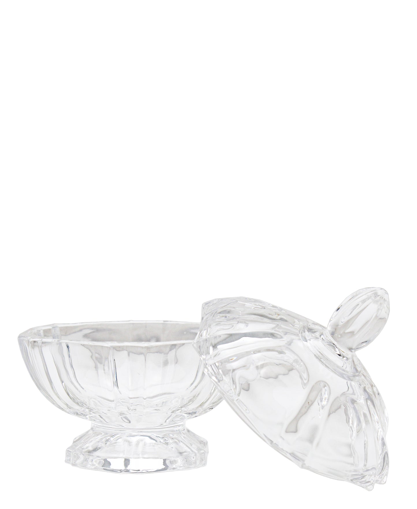 Urban Decor Bordeaux Trinket Jar - Clear