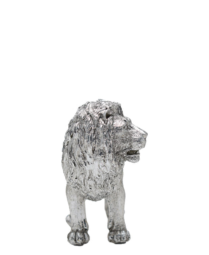 Urban Decor Antique Lion 19 x 14cm - Silver