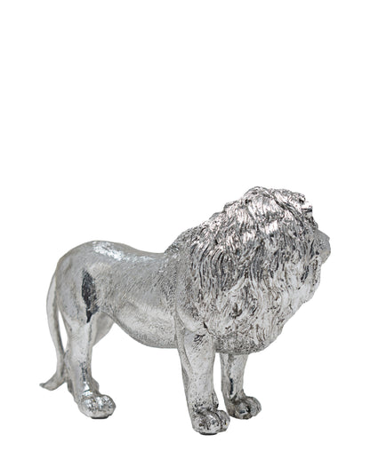 Urban Decor Antique Lion 19 x 14cm - Silver