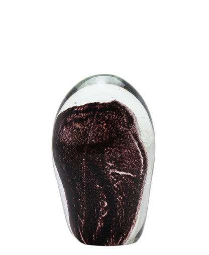 Urban Decor Paperweight Jellyfish Darkness 15cm - Black & White