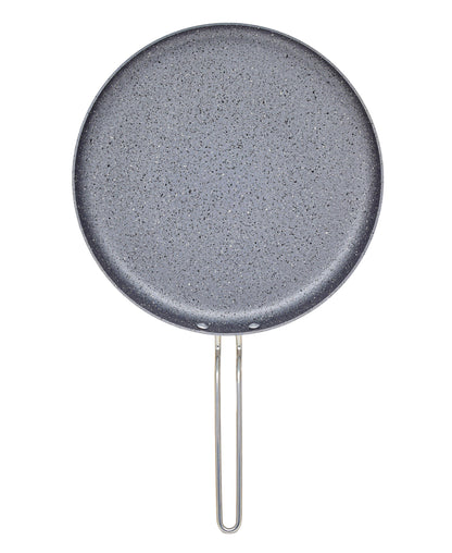 OMS Granite 28cm Crepe Pan - Grey