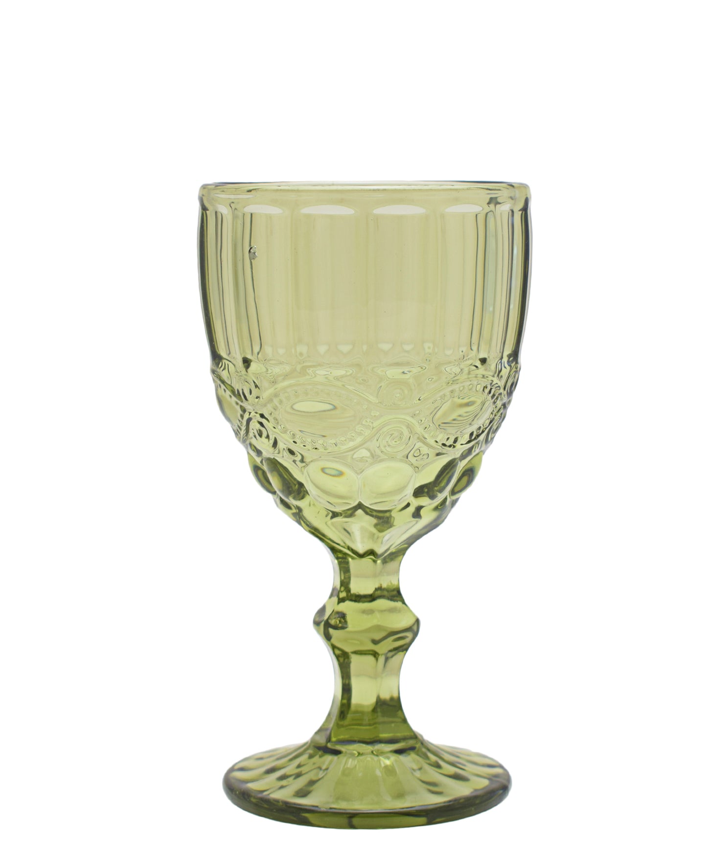 Kitchen Life Eaton Wine Glass 300ml - Lime Green