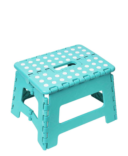 Foldable 23cm Step Stool - Blue