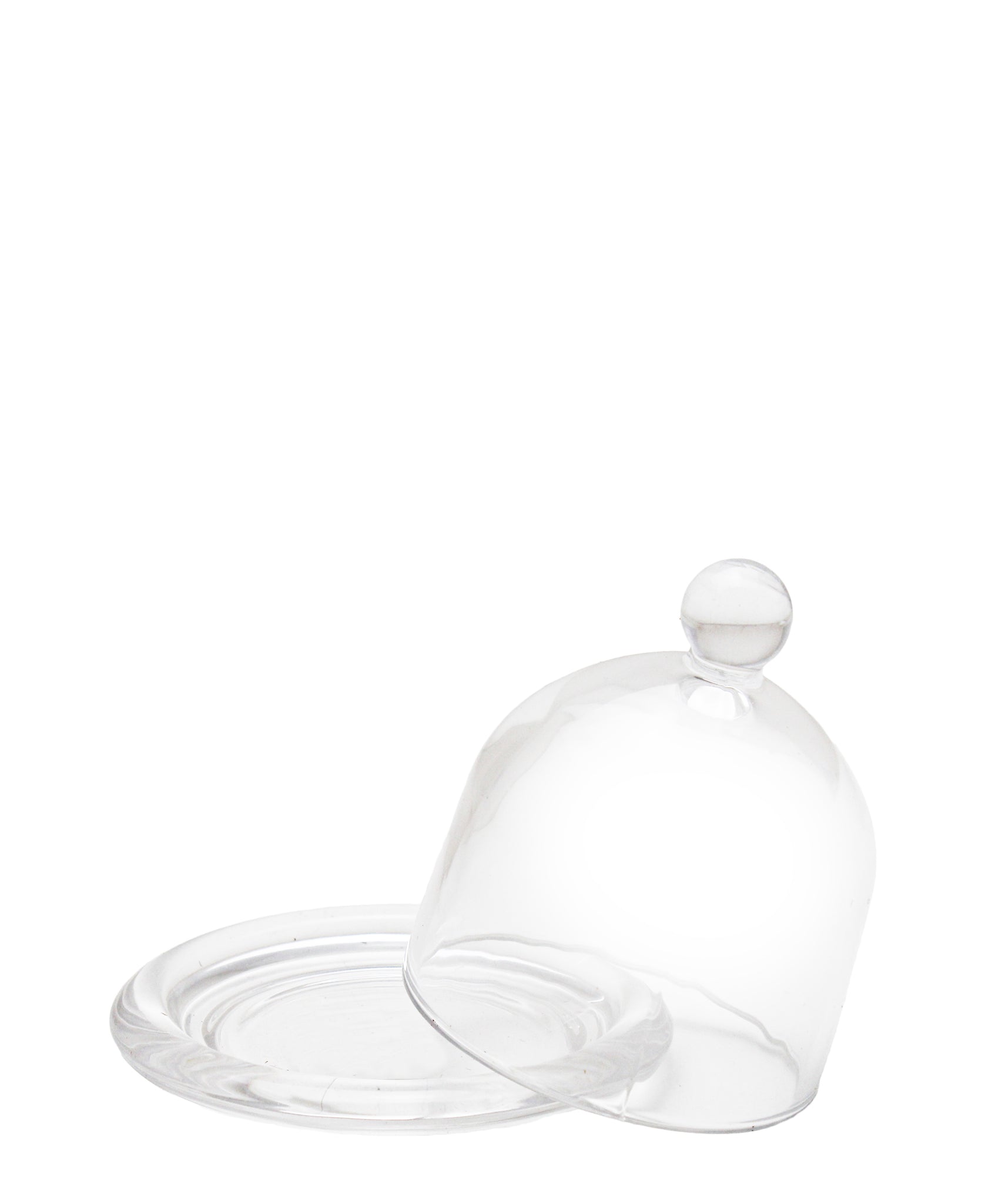 Kitchen Life Glass Storage Dome 10 x 9cm - Clear