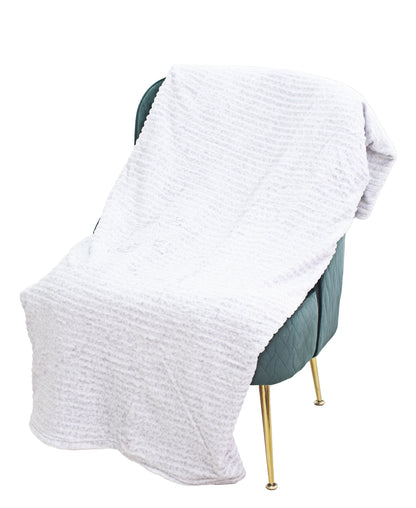 Urban Decor Throw Funnel Fleece - Grey