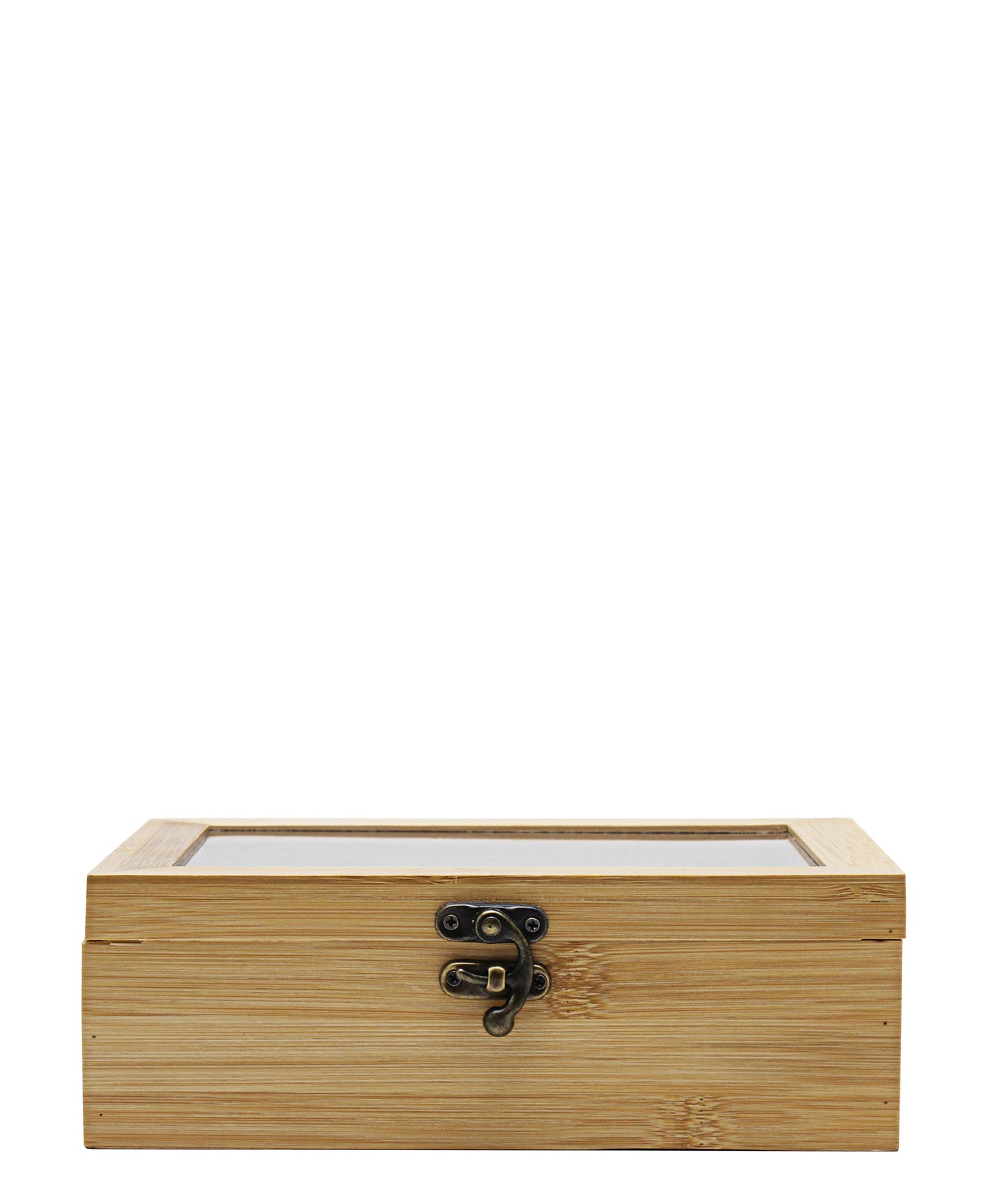 Kitchen Life Bamboo Tea Box - Oak