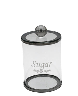Kitchen Life 3 Piece Canister Set - Clear
