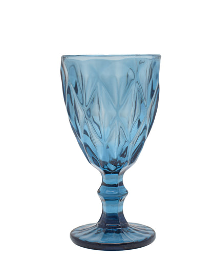 Kitchen Life Eaton Wine Glass 300ml - Blue