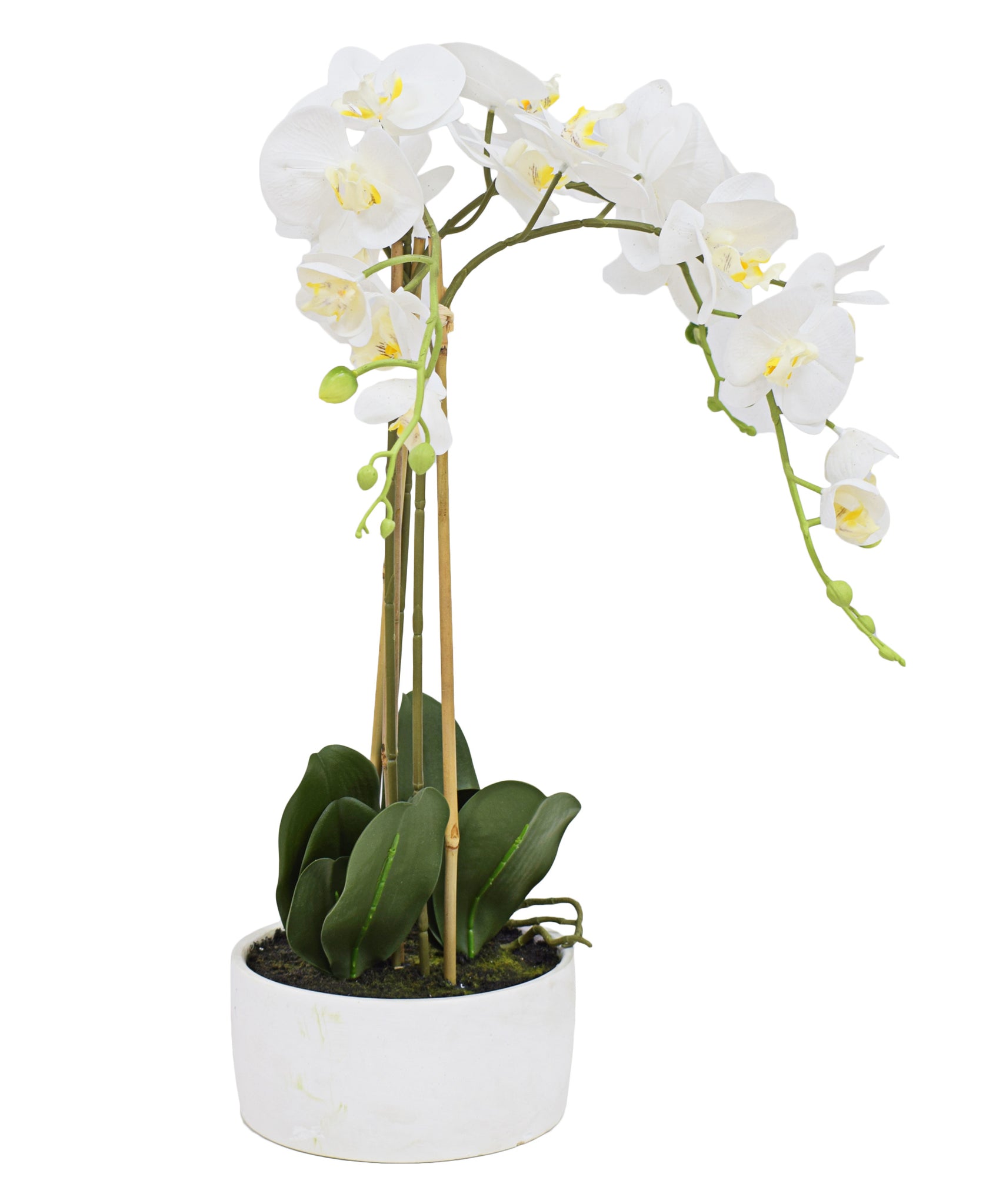Urban Decor Pot Plant 60cm- White