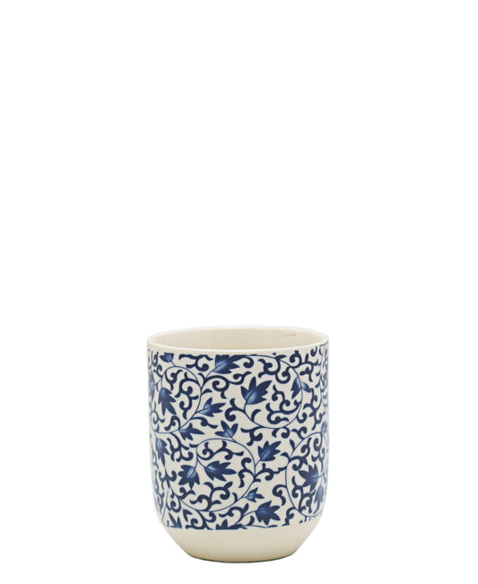 Kitchen Life Deleft Tea Cup 150ml - Blue & White