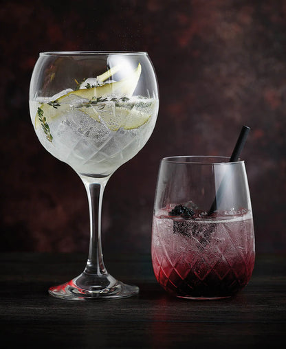 Borgonovo Rococo 640ml Gin Tonic Glass - Clear