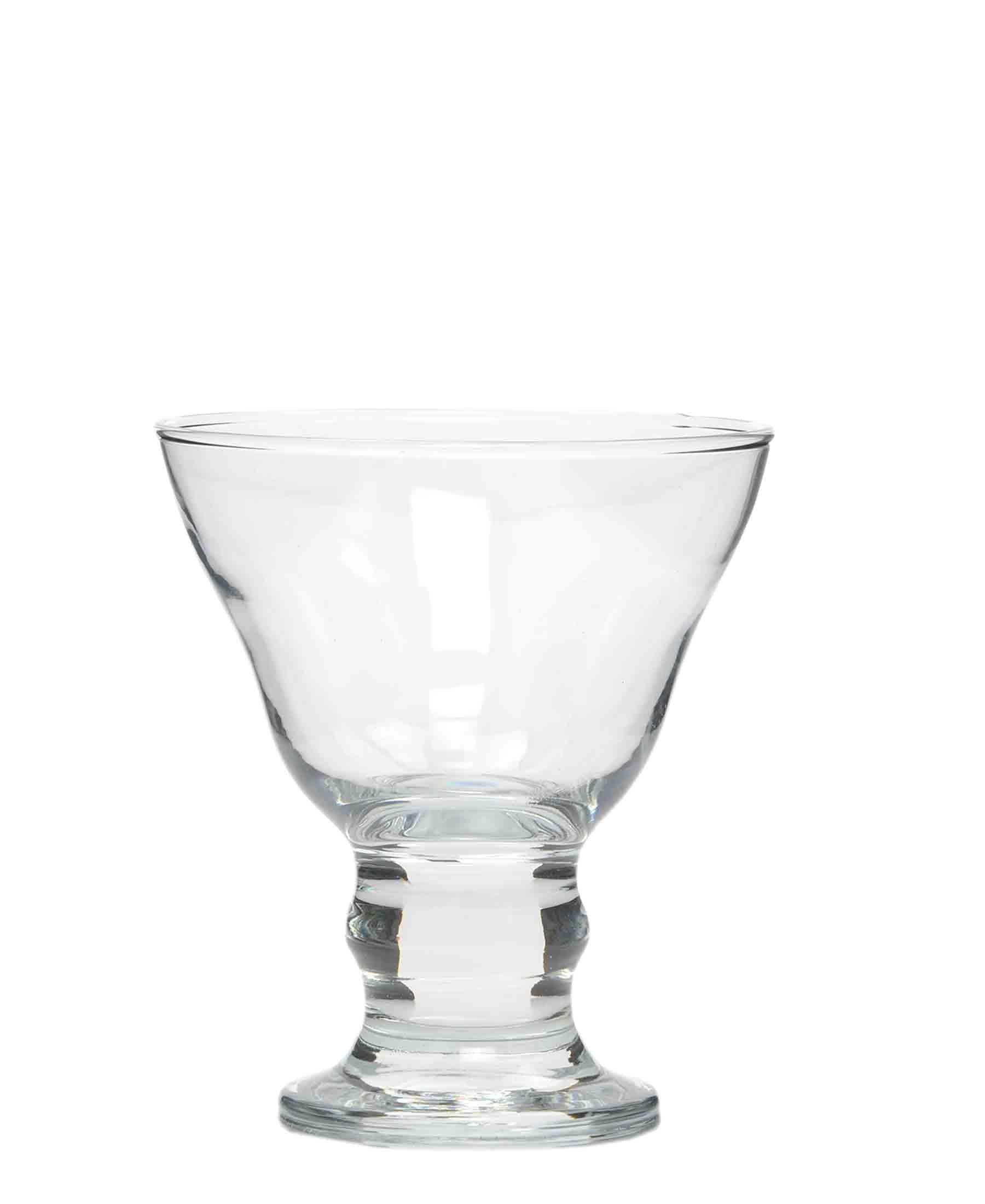 Table Pride Orion Glass Ice Cream Bowl - Clear