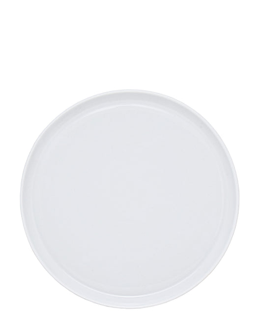 Glacier Straight Edge Dinner Plate 27cm - White